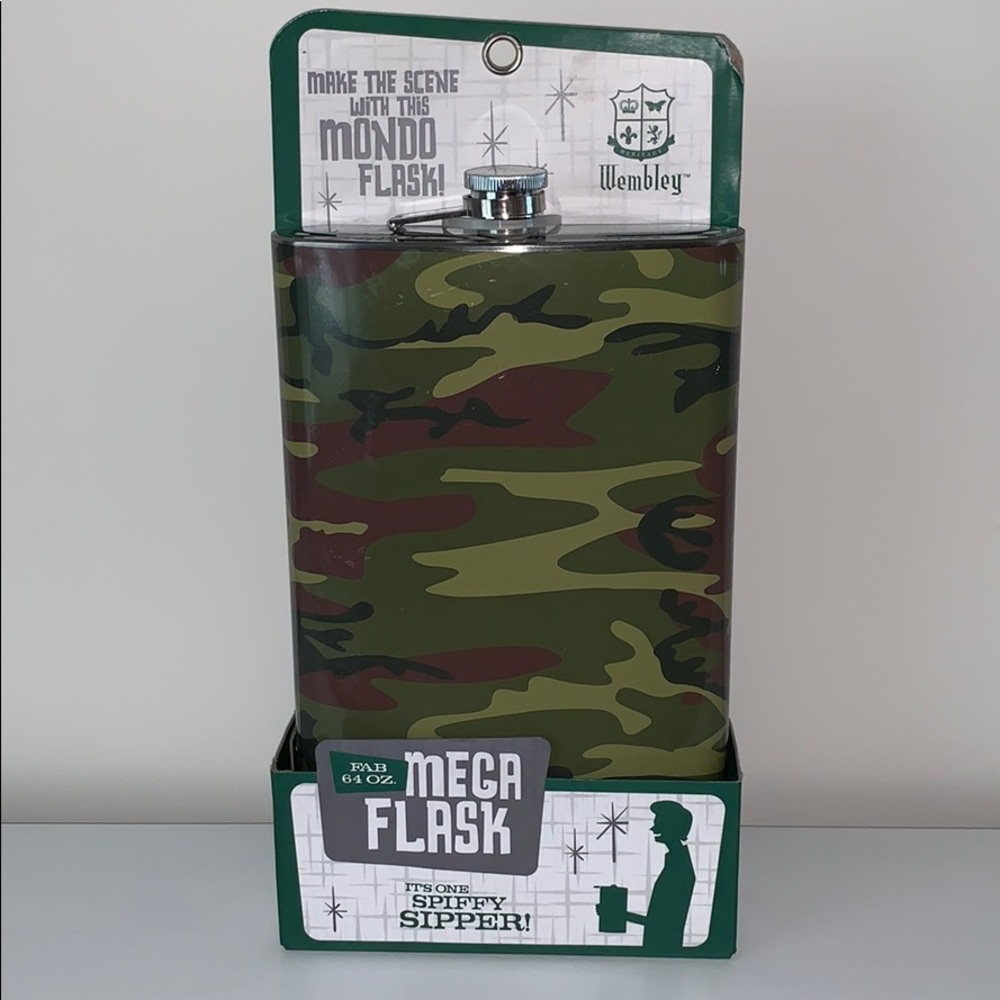 64 OZ Stainless Steel Mega‎ Flask